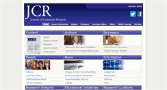 Desktop Screenshot of ejcr.org